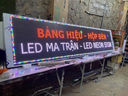 Bảng LED matrix quảng cáo