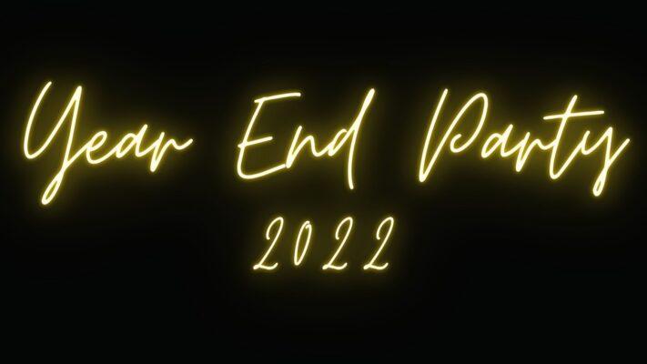 Bảng LED neon Year End Party 2022