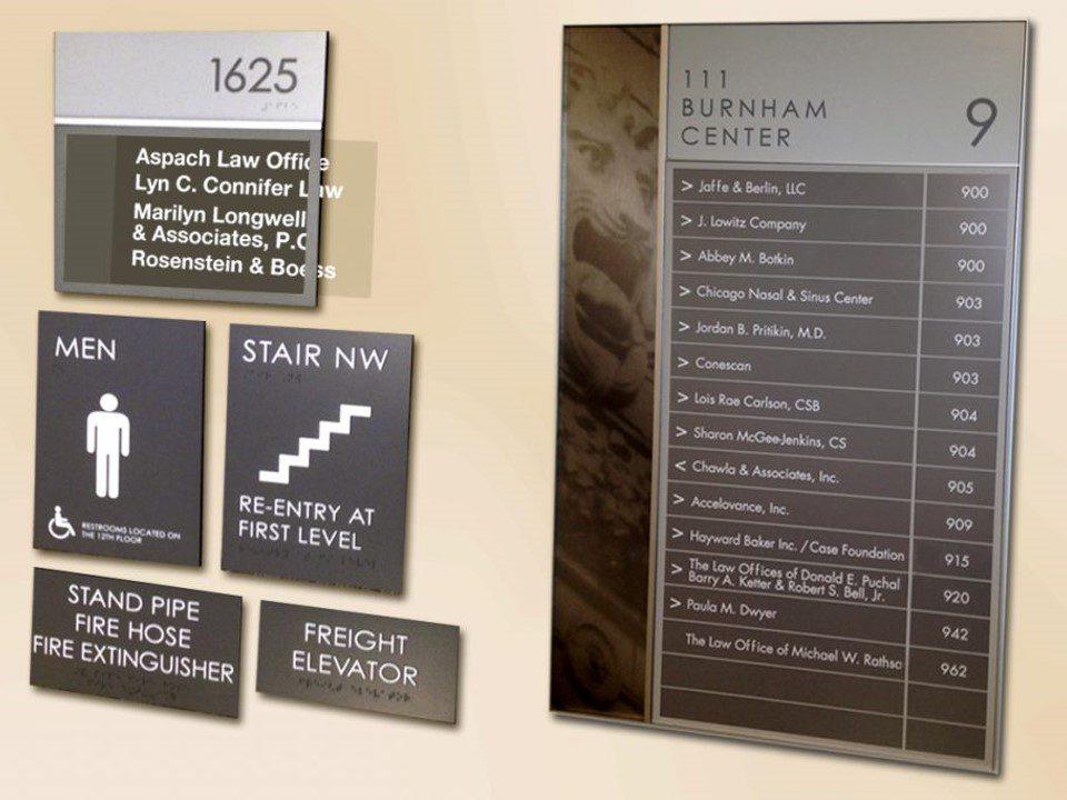 Office Interior Signs