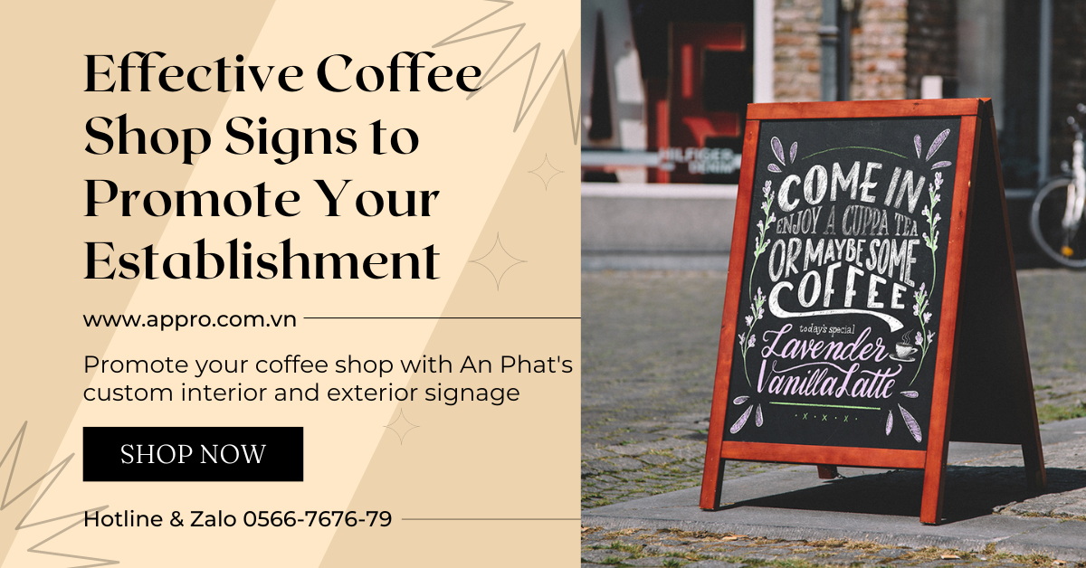 Coffee Shop Signs